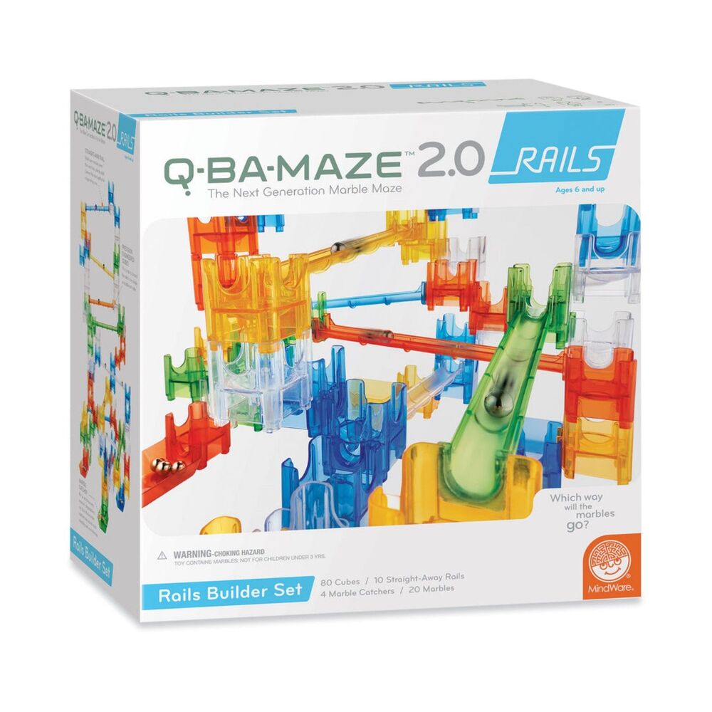 Q-BA-MAZE 2.0 Rails Builder Set 110 Pieces